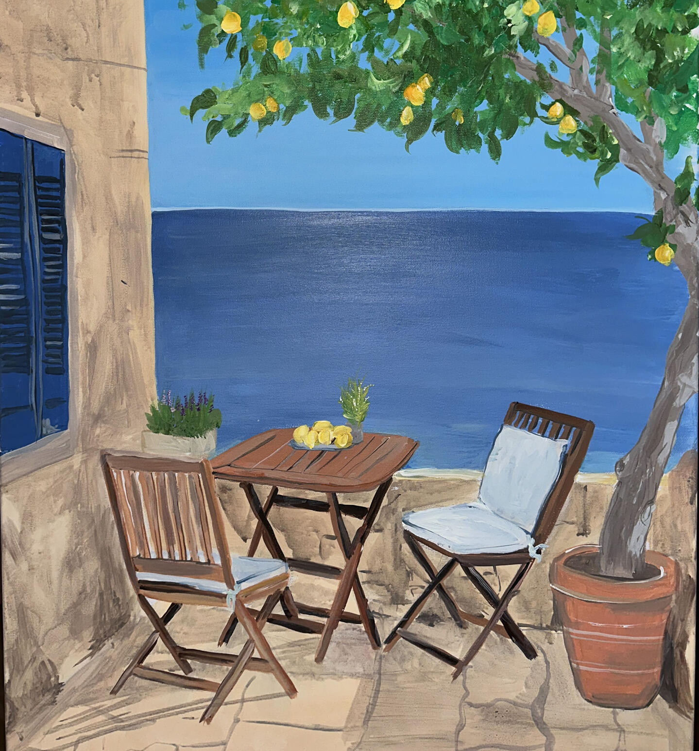 acrylic, 50×70 cm