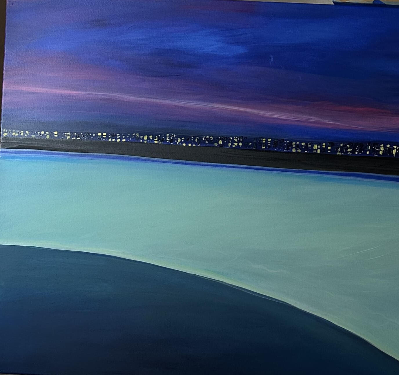 acrylic, 140×70× cm